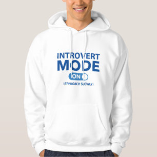 Introvert Modus Aan Hoodie