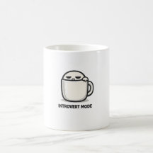Introvert Modus Aan - Schattig Vermoeid Karakter K