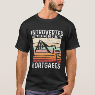 Introvert Morte Loan Officer T-shirt