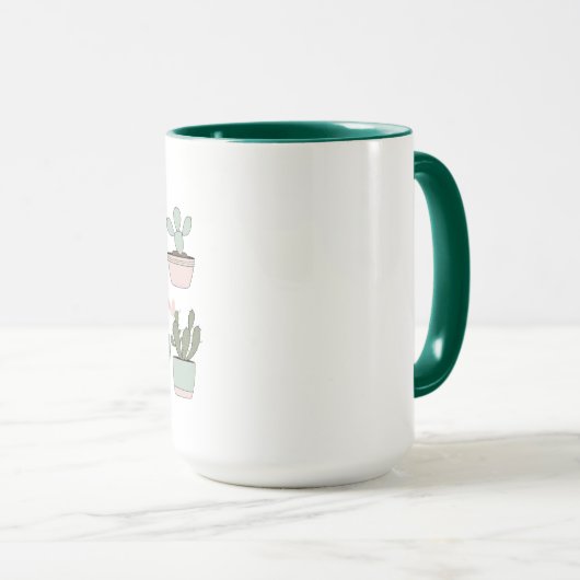 Introvert Plant Lover Mok - Grappig cadeau voor Pl (Voorkant rechts)