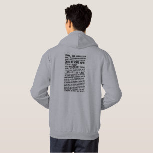 Introvert Quote Collage T-shirt – Maatschappelijk