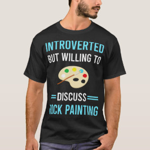 Introvert rotstekeningen t-shirt