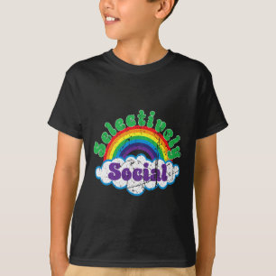 Introvert Selectief bewustzijn voor sociale geeste T-shirt