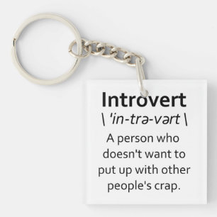 Introvert Sleutelhanger
