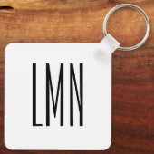 Introvert survival kit (Kat, plant, koffie, boeken Sleutelhanger (Achterkant)