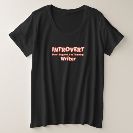 Introvert Writer (Design devant)