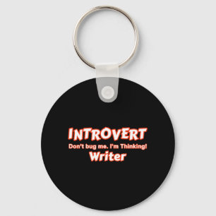 Introvert Writer Sleutelhanger