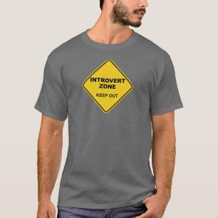 Introvert Zone uit T-shirt