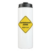 Introvert Zone uit Thermosbeker (Voorkant)