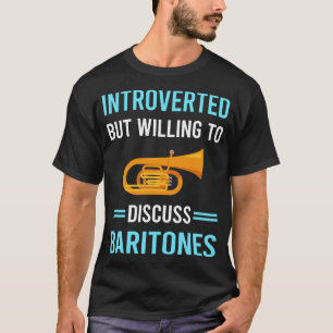Introverte baritonen t-shirt
