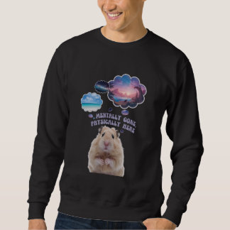 Introverte Hamster Meme Schattigee Esthetische Dro Trui