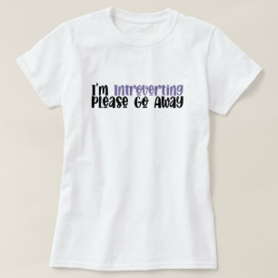 Introverte mensen t-shirt