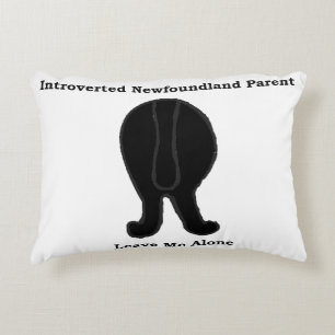 Introverte Newfoundlander Ouder Accent Kussen