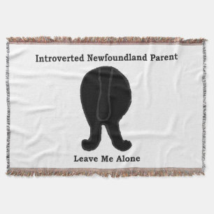 Introverte Newfoundlander Ouder Deken