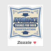 Introverte persoonlijkheid INTJ antisociale eenlin Sticker (Vel)