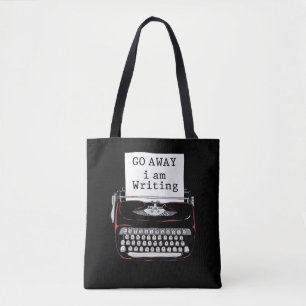 Introverted Book Writer Auteur Novelist Draagtas