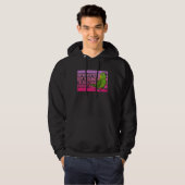 Introverted But Parrots Yellow naped Amazon Hoodie (Voorkant volledig)
