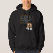 Introverted But Willing To Discuss Cats Introve Hoodie (Voorkant)