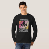 Introverted But Willing to Discuss Cheerleading T-shirt (Voorkant volledig)