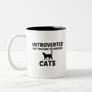 INTROVERTED CATS MAAR WILLEN BESPREKEN TWEEKLEURIGE KOFFIEMOK