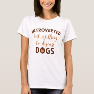 Introverted Dogs T-shirt