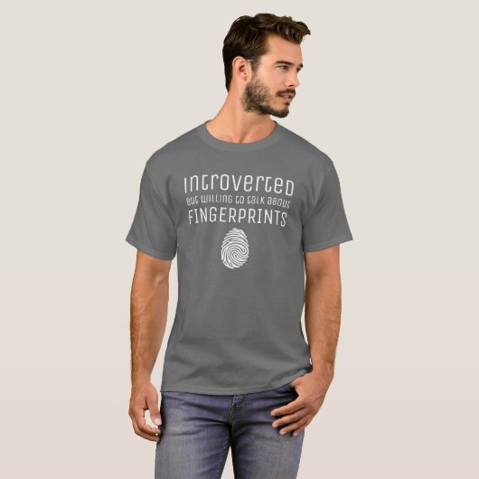 Introverted - FINGERPRINTS - T-shirt (Voorkant volledig)