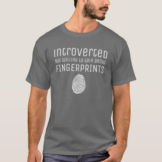 Introverted - FINGERPRINTS - T-shirt (Voorkant)