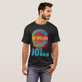 Introverted, maar bereid om 90 R&B Retro te bespre T-shirt (Voorkant volledig)