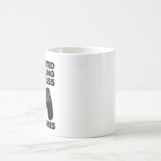 Introverted maar het willen videospellen bespreken koffiemok (Center)