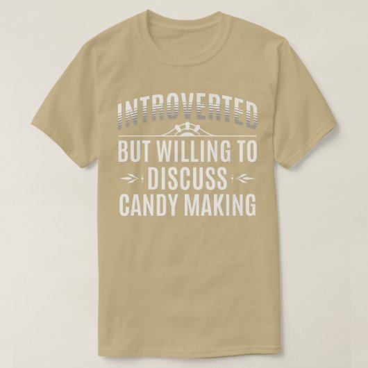 Introverted Snoep Making Lovers1083 T-shirt (Design voorkant)