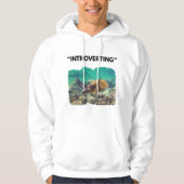 Introverterende hoodie met schildpaddensymbool  (Voorkant)