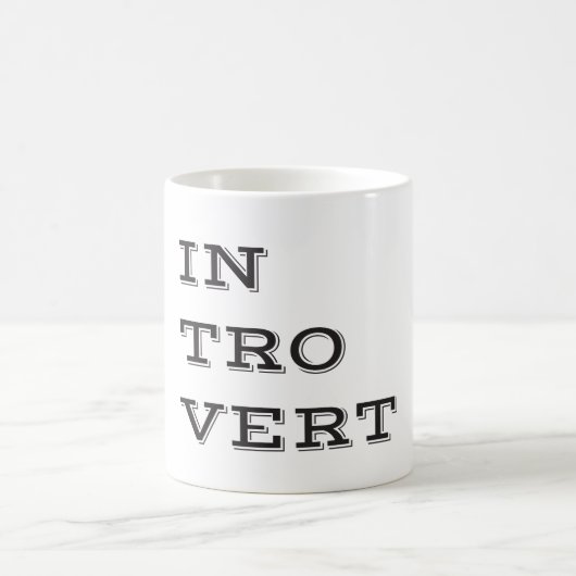 Introvertir Mug (Centre)