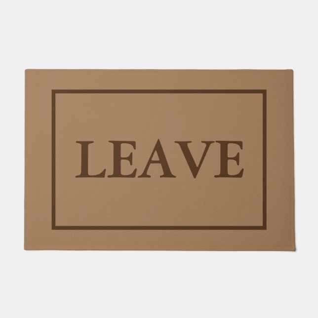 Introverts Deurmat (Voorkant)