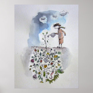 Introvert's tuin poster