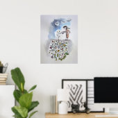 Introvert's tuin poster (Thuiskantoor)