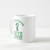 Introverts verenigen koffiemok (Voorkant links)