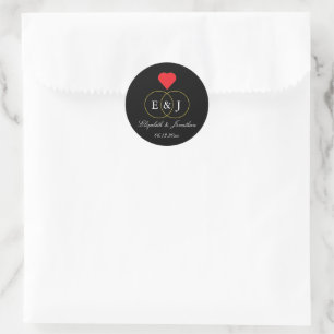 Intwind Rings Wedding Ronde Sticker