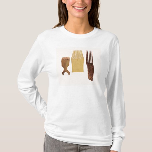 Inuit combs uit de noordwestkust van Amerika T-shirt (Voorkant)