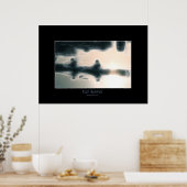 INUIT ÉTÉ Eskimo Kayak Poster d'art (Cuisine)