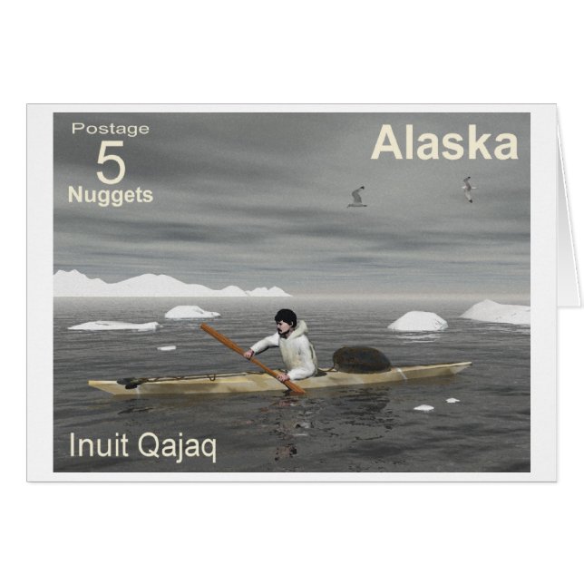 Inuit Kayak (Voorkant Horizontaal)