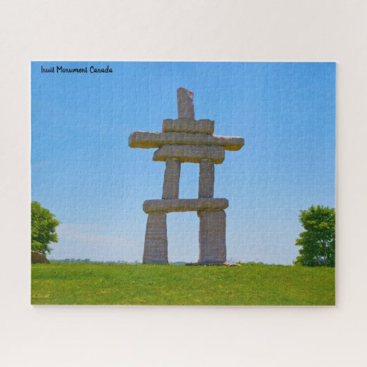 Inuit Monument Canada Monument Legpuzzel (Horizontaal)