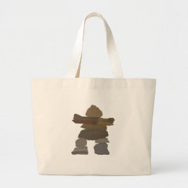 Inukshuk Grote Tote Bag