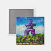 Inukshuk Magneet (Voorkant / Achterkant)