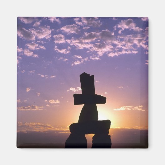 Inukshuk Northwest Territories, Canada Magneet (Voorkant)