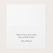 Inuksuk Joyeux Noël-Texte Beauté de la saison (Inside Unfolded)