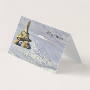 Inuksuk Joyeux Noël-Texte Beauté de la saison