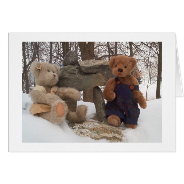Inuksuk Teddies (Voorkant Horizontaal)