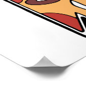 Invader Zim Pizza Decal Poster (Hoek)