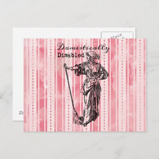 Invaliditeit Briefkaart (Voorkant / Achterkant)