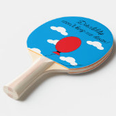 Invaliditeit houdt me niet tegen: tafeltennisbatje (Voorkant Gekanteld)